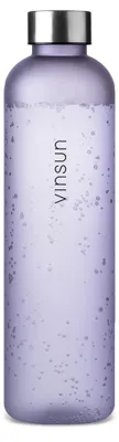 Trinkflasche 1L Sportflasche Wasserflasche BPA frei Kohlensäure geeignet Vinsun