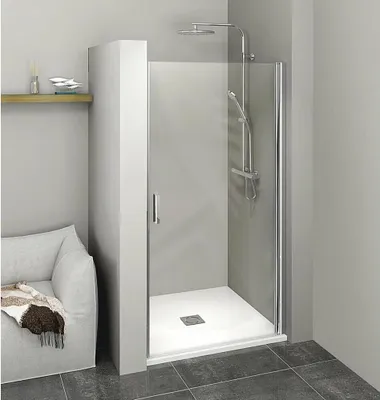 Produktbild von Polysan ZOOM Duschtür 800mm, Klarglas