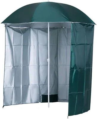 Obrázok produktu pre Slnečná plachta s tienidlom z polyesteru, tmavozelená, 2,2 x 2,2 m