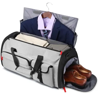 Produktbild von Reisetasche 3-in-1 große Kleider Tasche - Reisetasche mit Rollen - Handgepäck - Rucksack - Wasserdicht - 50 Liter Kapazität