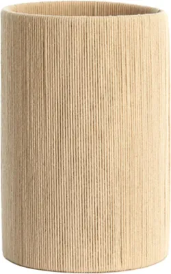 Produktbild von Light & Living - Zylinder Lampenschirm Medan - Creme - 20x20x30cm - Stoffschirm für E27