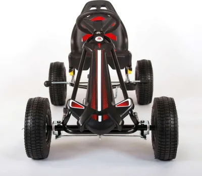 Produktbild von TPFSports Go Kart Rennwagen - Jungen - eine Handbremse - Schwarz