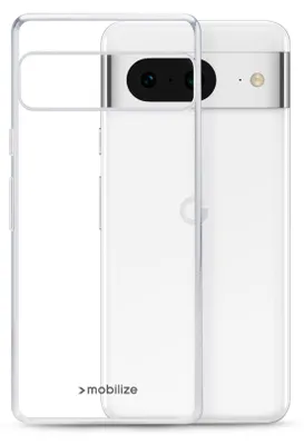 Produktbild von Mobilize Gelly Durchsichtig Handyhülle für Google Pixel 8 Hülle Flexibles TPU Backcover - Transparent