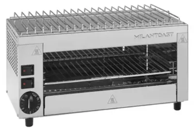 Immagine prodotto di MILANTOAST forno / tostapane in acciaio inox 3 posizioni 220-240 V 1,85 kW