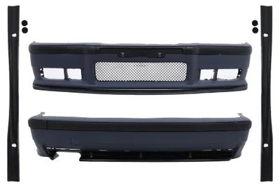 Immagine prodotto di Kit carrozzeria per BMW Serie 3 E36 1992–1998, design M3: paraurti e minigonne laterali.