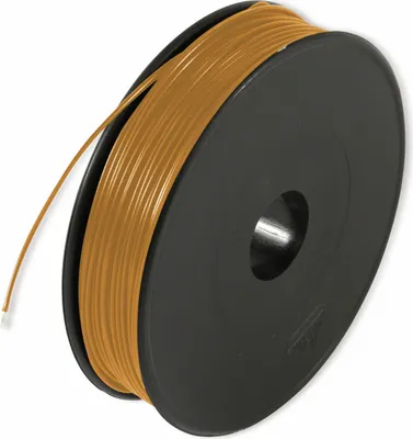 Obrázok produktu pre Splietaný drôt LiYv, 0,5 mm², 25 m cievka, oranžový