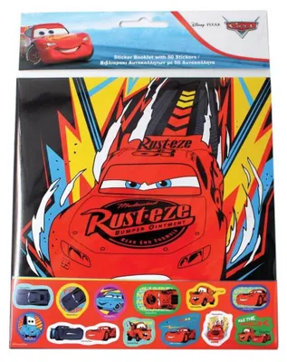 Immagine prodotto di Disney Cars Ready Stickeralbum mit 50 Stickern