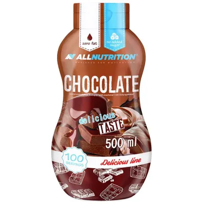 Produktbild von ALLNUTRITION Sweet Sauce 500ml Schokolade süße Soße ohne Zucker