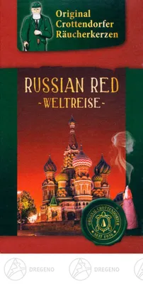 Obrázek produktu pro Crottendorfer - Kadidelnice velikost M - World tour - Russian Red