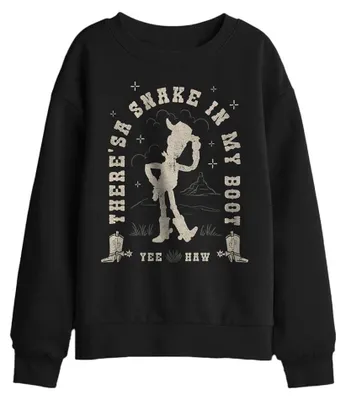 Produktbild von Toy Story 5 - "There´s A Snake In My Boot" Sweatshirt für Kinder TV34770 (128) (Schwarz)