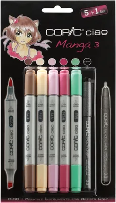 Produktbild von Copic Ciao 5+1 Set Manga 3