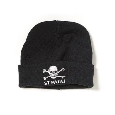 Produktbild von St. Pauli - Totenkopf, Beanie schwarz