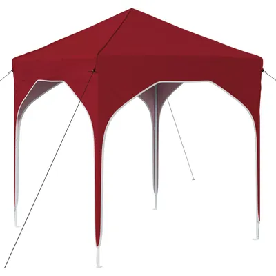 Image de Tente de fête pop-up 194 x 194 x 245 cm Bordeaux