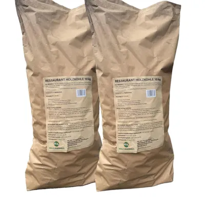 Produktbild von BIOGRILL Premium Restaurant Grillholzkohle Buche 20 kg, Holzkohle BBQ & Steakhaus – Grillkohle für Professionelles Grillen mit extragroßen Stücken.