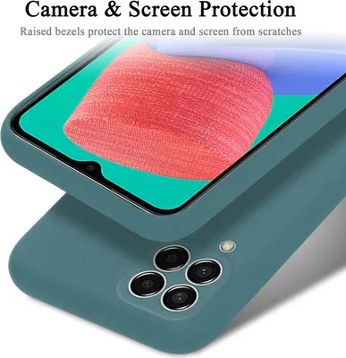Produktbild von Cadorabo Schutzhülle für Samsung Galaxy M33 5G Hülle in Grün Handyhülle Case Cover TPU Etui