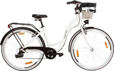 Obrázok produktu pre Mestský bicykel Goetze Mood Alu 28" – 7 rýchlostí, hliníkový rám 18", LED osvetlenie, košík