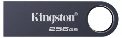 Obrázek produktu pro Kingston Technology DataTraveler 256GB SE9 G3 – tmavý nikl, 256 GB, USB Typ-A, 3.2 Gen 1 (3.1 Gen 1), 220 MB/s, Bez krytky, Černá