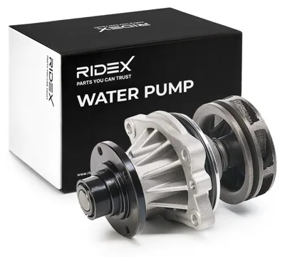 Produktbild von RIDEX 1260W0004 Kühlmittelpumpe Wasserpumpe für BMW 3 Limousine (E46) 5 Limousine (E60) 5 Touring (E61) 5 Limousine (E39) 3 Touring (E46)