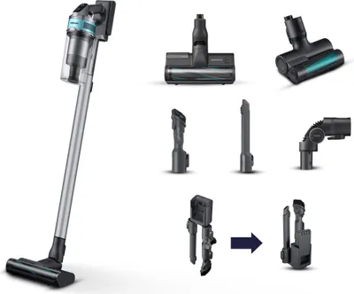 Produktbild von Samsung Schnurloser Staubsauger Jet 75 Pet VS20T7532T1 200AW 60min Multi-Cyclonic