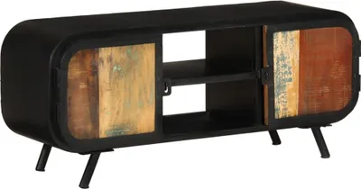 Produktbild von The Living Store TV-Schrank 110x30x45 cm Altholz Massiv