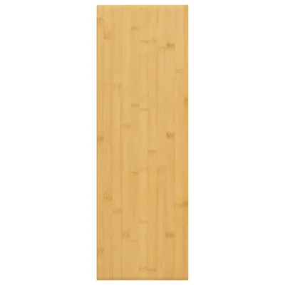 Image de vidaXL Etagère murale 60x20x2.5 cm Bambou