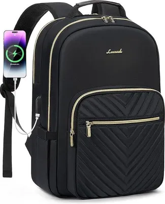 Immagine prodotto di Borsa impermeabile per laptop da 15,6 pollici con porta USB