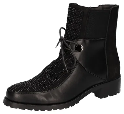 Imagen del producto de Botines 2 GO con cremallera, color negro, talla 39