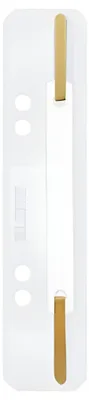Produktbild von 25 Heftstreifen PP weiß Leitz 3710