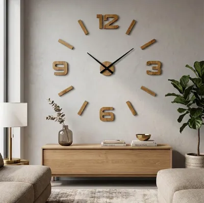 Immagine prodotto di Orologio da parete in rovere Eko z540g-130-d-1-x, 130 cm