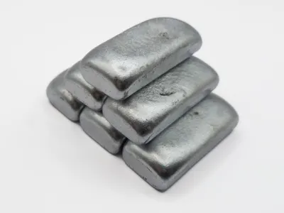 Produktbild von Alu-Guss-Legierung AlSi7Mg in 100 g Barren, Gewicht: 500 g