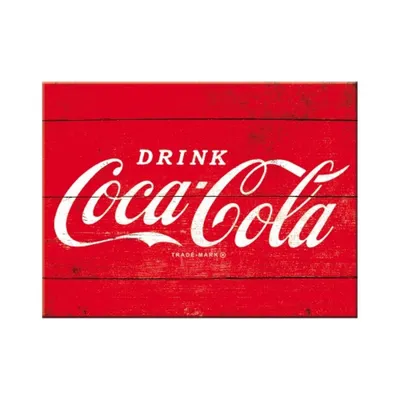 Produktbild von Nostalgic-Art - Magnet 6 x 8 cm - Coca-Cola - Logo Red
