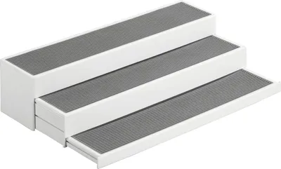 Produktbild von WENKO Küchenregal ausziehbar 3 Stufen Gewürz Regal Schrank Podest Ordnungssystem