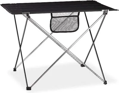 Produktbild von Famanu Campingtisch Klappbar - Leichtgewicht und kompakt - Schwarz