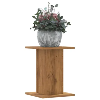 Produktbild von "2026 Promotion" Pflanzenständer - Hochbeet - 2 Stk. - Blumenkasten - Artisan-Eiche 30x30x40 cm - Holzwerkstoff - Beete CC16540