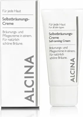 Produktbild von ALCINA Self-Tanning Cream, Creme, Körper, 50 ml, Tube, Natürlich/Natur, Alle Hauttöne