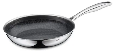 Braadpan 24 cm, Edelstahl, keramische Antihaftbeschichtung, Induktion