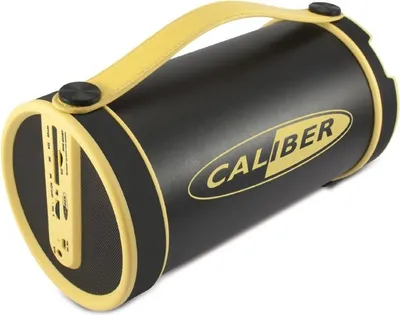 Produktbild von Caliber Drahtloser Lautsprecher mit Bluetooth ,SD und Akku - Gelb (HPG410BT-Y)