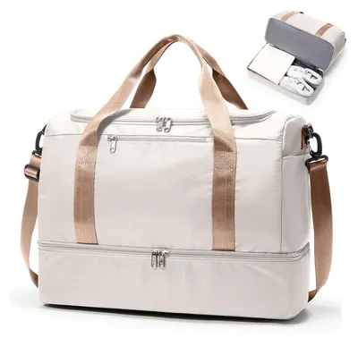 Produktbild von Reisetasche Duffle Bag für Frauen - Wasserdichte Wochenendtasche 45x36x20cm