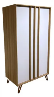 Immagine prodotto di Armadio IKID modello TRIESTRE, finitura bianco legno