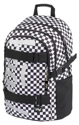 Produktbild von Baagl Schulrucksack Jungen Mädchen Laptopfach Brustgurt Schule - Skate Ska