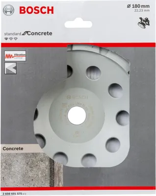 Immagine prodotto di Dischi diamantati Bosch Standard per calcestruzzo, 180 x 22,23 x 5 mm 2608601575