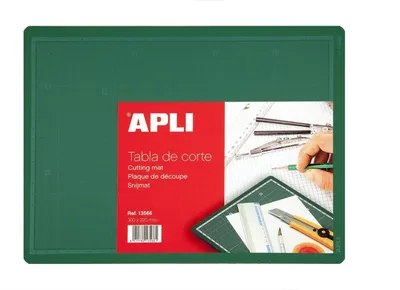 Produktbild von Schneidebrett 300 x 220 x 3 mm, PVC, Format A4, ideal für den Bürogebrauch