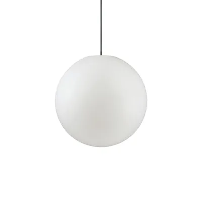 Produktbild von Ideal Lux 136004 Sole Außenleuchte Hängekugel Ø 40cm Weiß Kugellampe