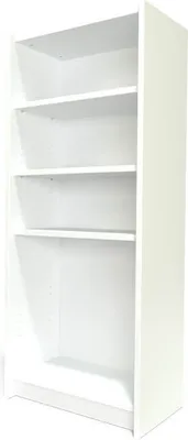 Image de Bibliothèque en bois - Blanc