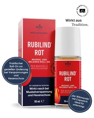Produktbild von Rubilind Rot Muskel- Gelenks Roll On 50ml