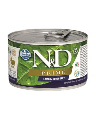 Produktbild von N&D Dog Prime Lamm & Heidelbeere in Dosen 140g