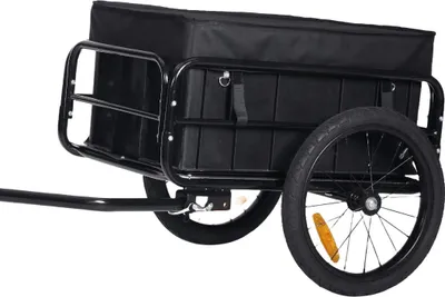 Produktbild von Trekker Fahrradanhänger mit Kunststoffbox