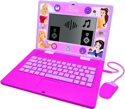 Obrázek produktu pro Dvojjazyčný výukový notebook Disney Princess (FR/EN)