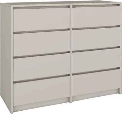 Immagine prodotto di BDW, cassettiera, credenza soggiorno, 120x100cm, cashmere