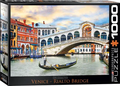 Obrázek produktu pro 1000 dílků puzzle Benátky most Rialto